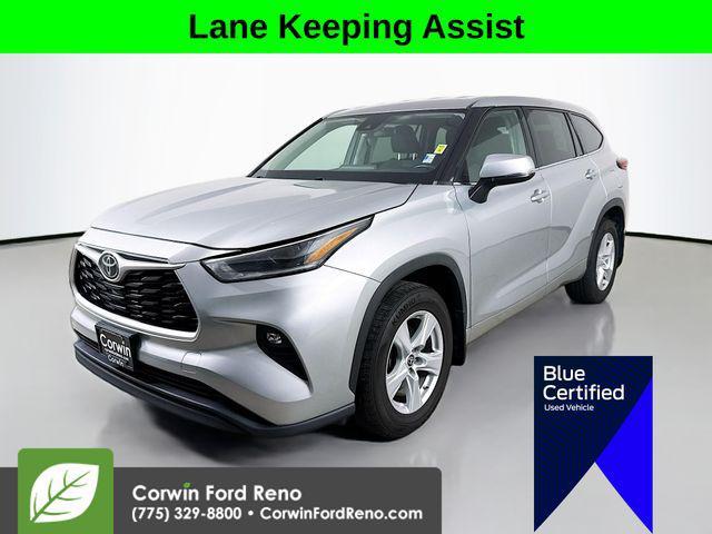 used 2021 Toyota Highlander car, priced at $22,989