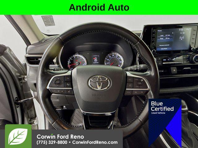 used 2021 Toyota Highlander car, priced at $22,989