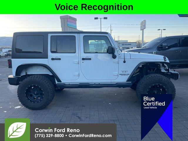 used 2017 Jeep Wrangler Unlimited car, priced at $21,298