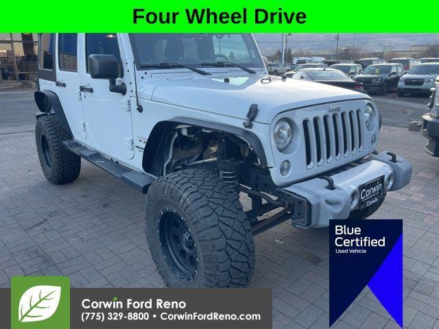 used 2017 Jeep Wrangler Unlimited car, priced at $21,298