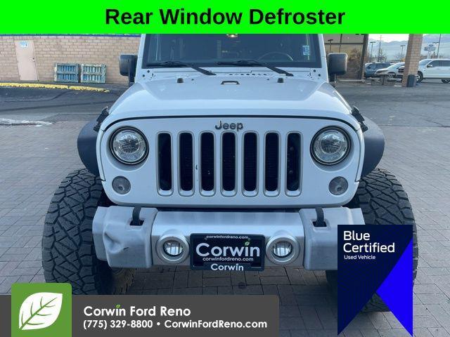 used 2017 Jeep Wrangler Unlimited car, priced at $21,298