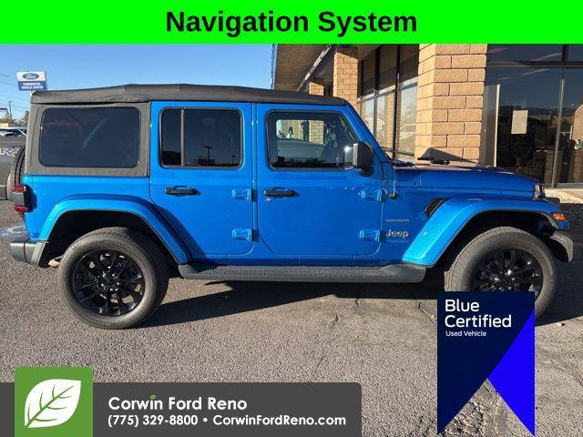 used 2021 Jeep Wrangler Unlimited 4xe car, priced at $30,989