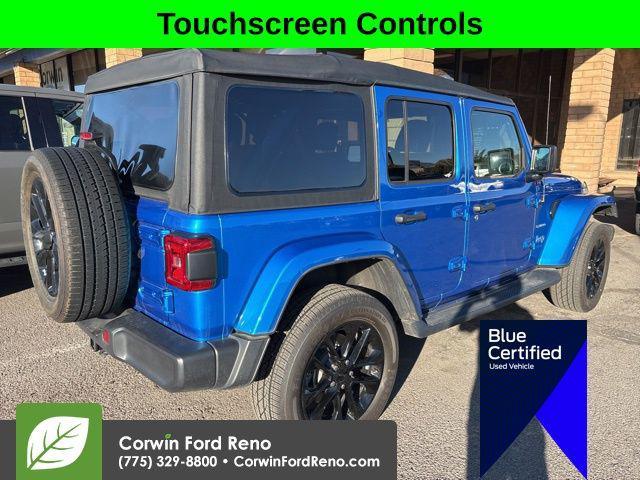 used 2021 Jeep Wrangler Unlimited 4xe car, priced at $30,989