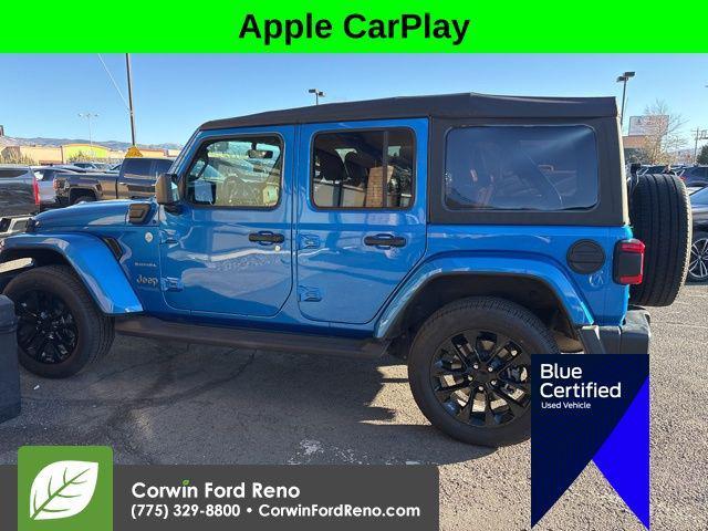 used 2021 Jeep Wrangler Unlimited 4xe car, priced at $30,989