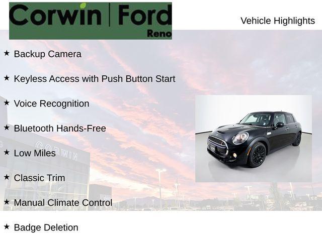 used 2019 MINI Hardtop car, priced at $15,489