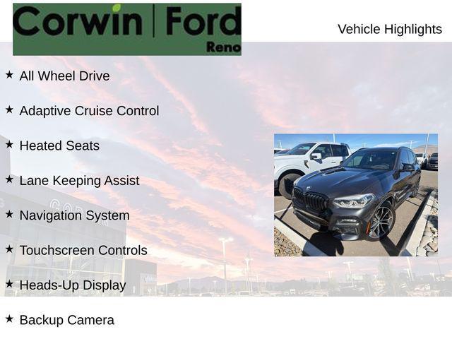 used 2021 BMW X3 car, priced at $32,989