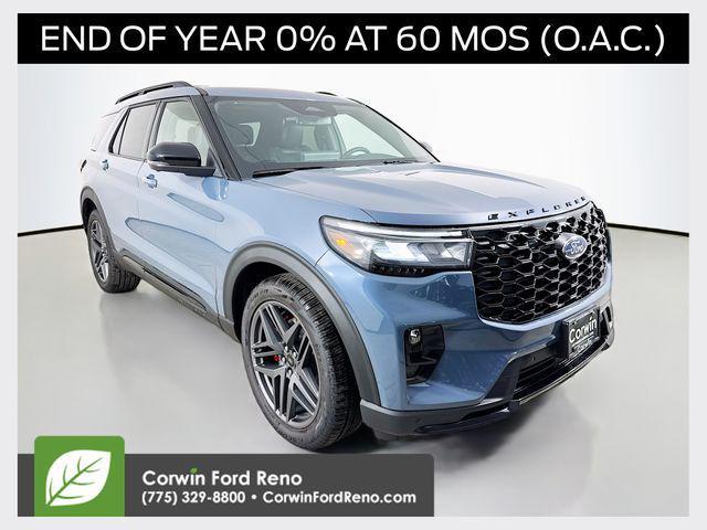 new 2025 Ford Explorer car, priced at $55,731