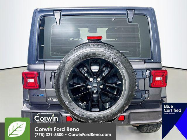 used 2021 Jeep Wrangler Unlimited 4xe car, priced at $25,989