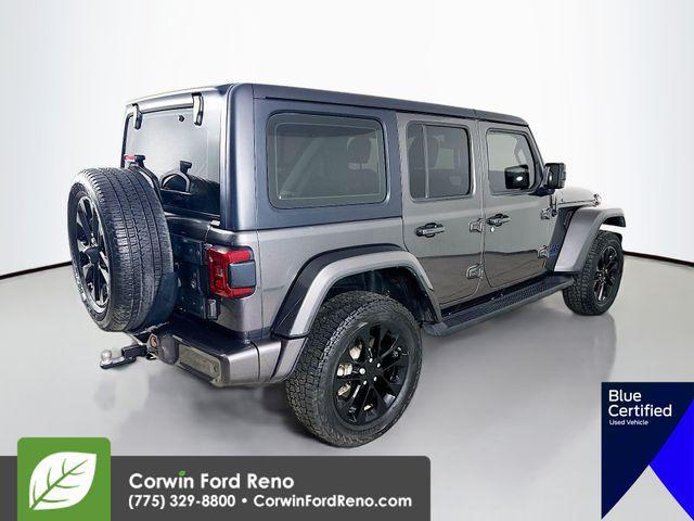 used 2021 Jeep Wrangler Unlimited 4xe car, priced at $25,989