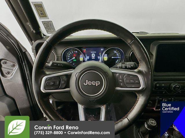 used 2021 Jeep Wrangler Unlimited 4xe car, priced at $25,989