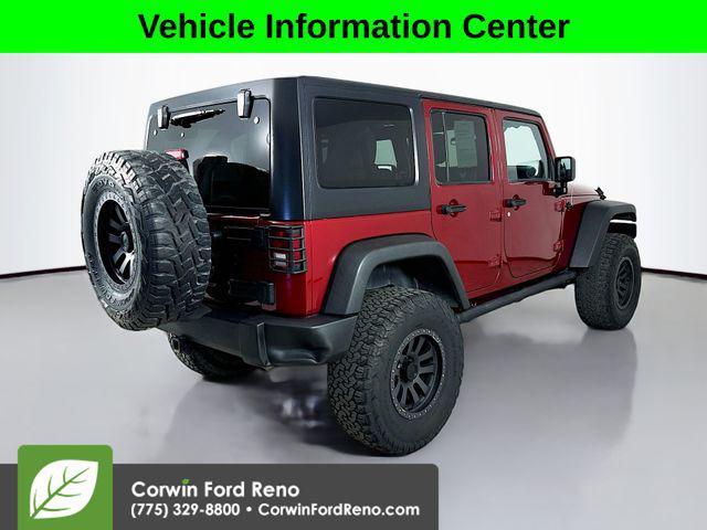 used 2012 Jeep Wrangler Unlimited car, priced at $18,689