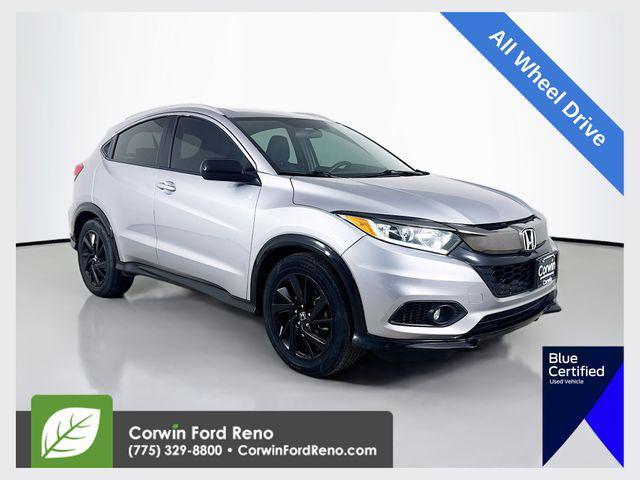used 2022 Honda HR-V car, priced at $18,789