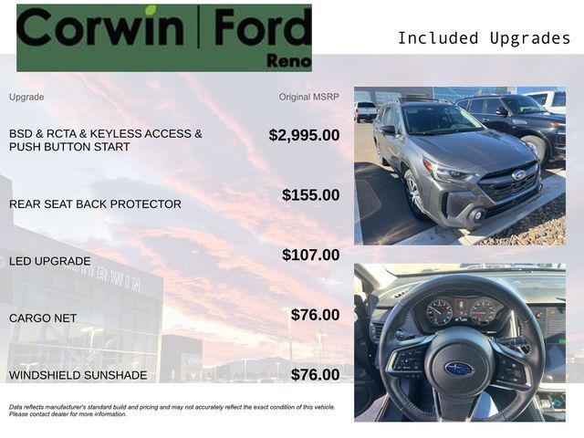 used 2024 Subaru Outback car, priced at $25,989