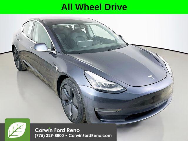 used 2018 Tesla Model 3 car, priced at $19,989