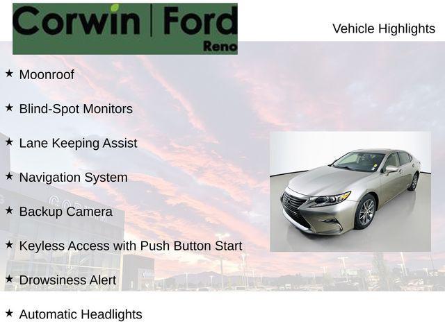 used 2016 Lexus ES 300h car, priced at $18,989