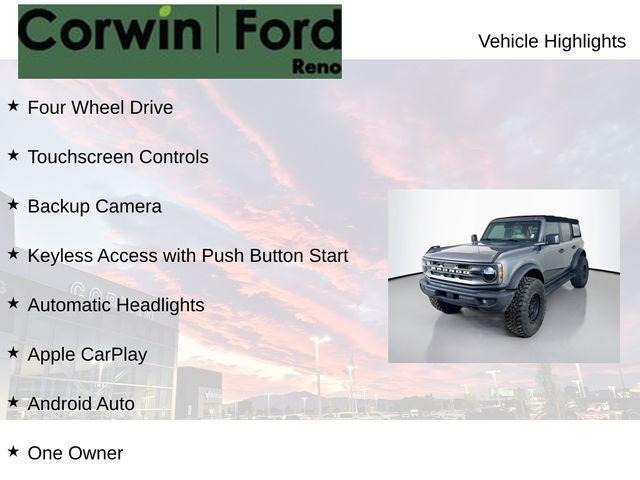 used 2022 Ford Bronco car, priced at $35,689