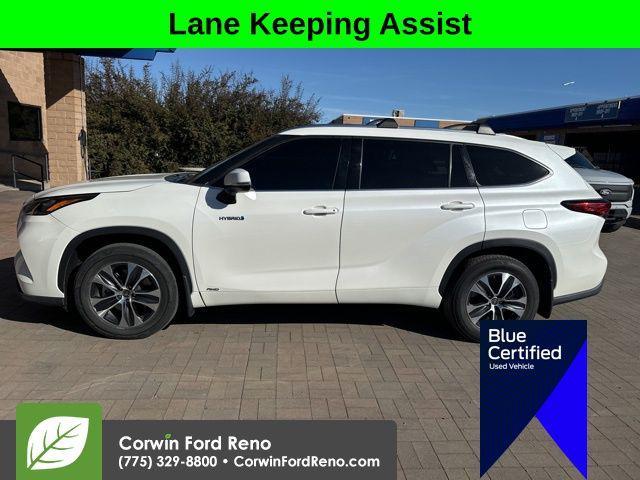 used 2020 Toyota Highlander Hybrid car, priced at $33,589