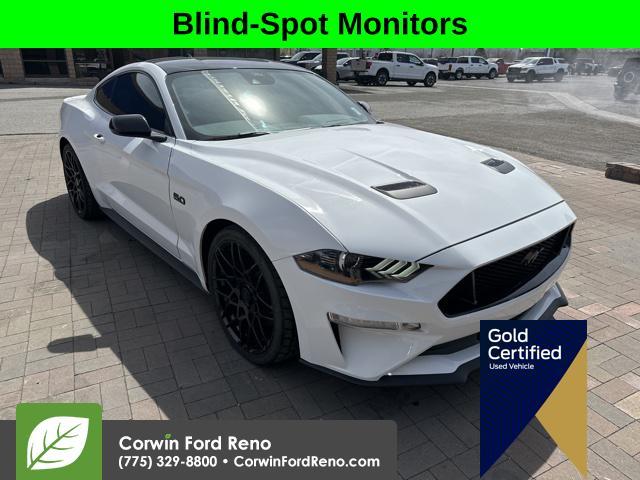 used 2021 Ford Mustang car, priced at $37,489