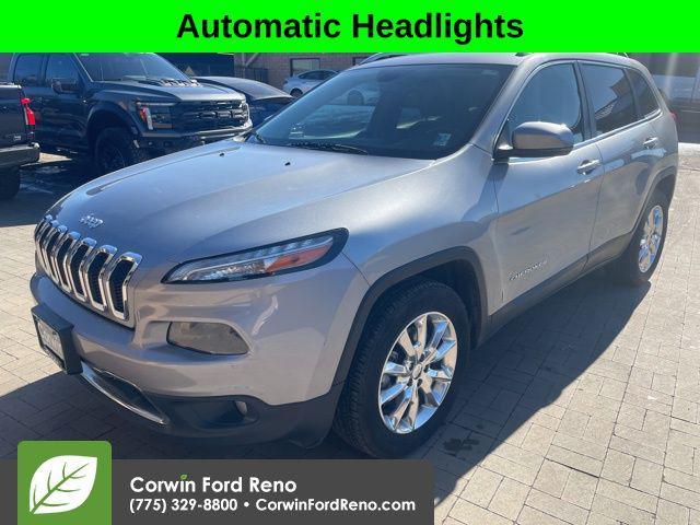 used 2015 Jeep Cherokee car, priced at $11,789