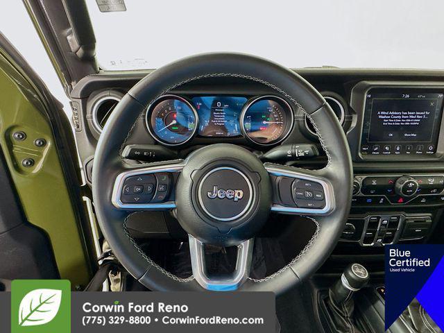 used 2022 Jeep Wrangler Unlimited 4xe car, priced at $29,489