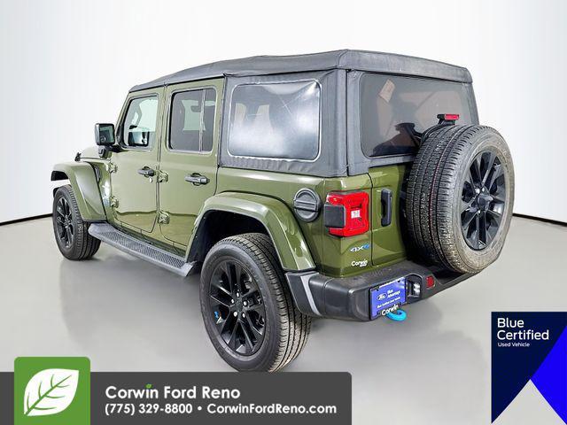 used 2022 Jeep Wrangler Unlimited 4xe car, priced at $29,489