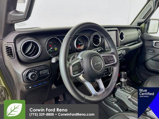 used 2022 Jeep Wrangler Unlimited 4xe car, priced at $29,489