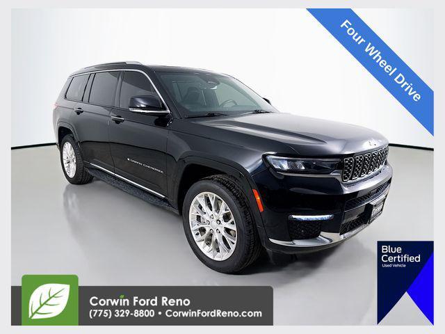 used 2021 Jeep Grand Cherokee L car, priced at $30,989