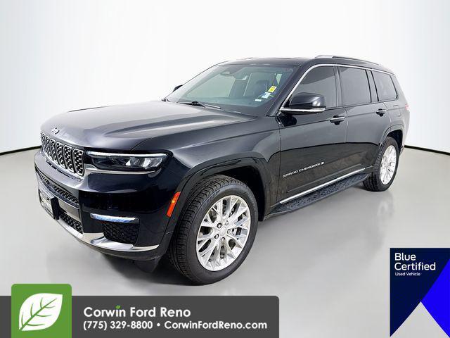 used 2021 Jeep Grand Cherokee L car, priced at $30,989