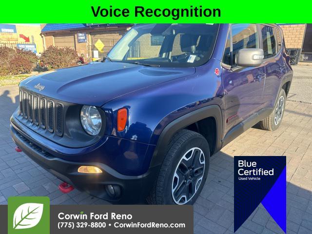 used 2017 Jeep Renegade car, priced at $14,834