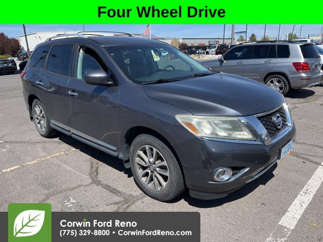 used 2014 Nissan Pathfinder car, priced at $9,989