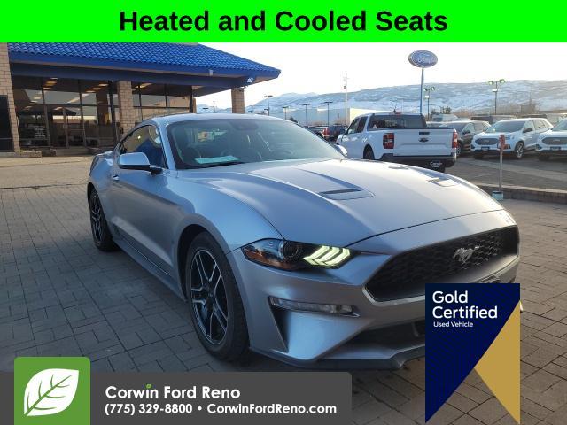 used 2021 Ford Mustang car, priced at $23,799