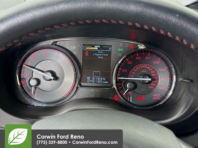 used 2015 Subaru WRX car, priced at $15,989