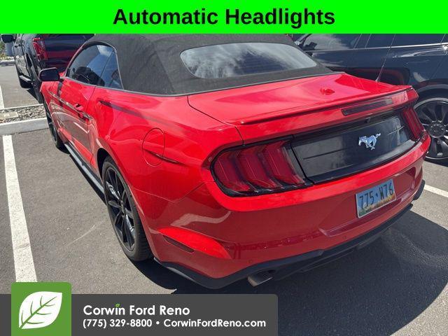 used 2018 Ford Mustang car, priced at $16,489
