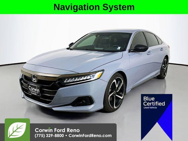 used 2021 Honda Accord car, priced at $21,989