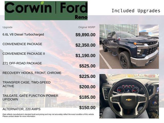 used 2022 Chevrolet Silverado 2500 car, priced at $46,989