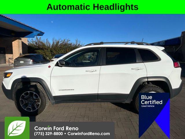 used 2020 Jeep Cherokee car, priced at $21,489