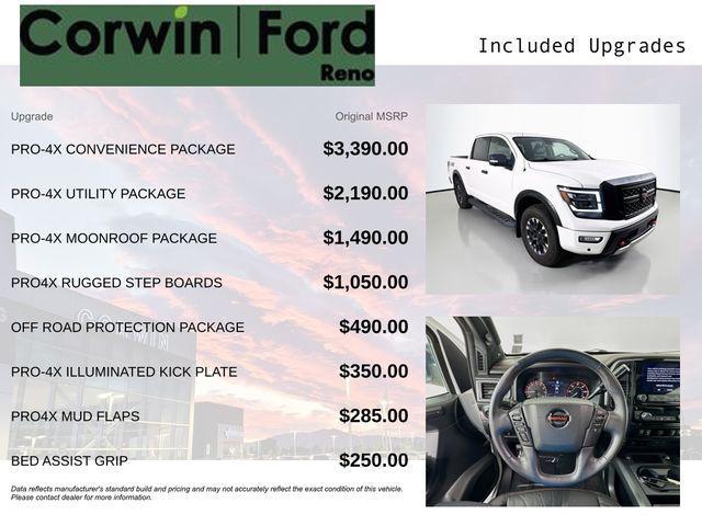 used 2021 Nissan Titan car, priced at $32,989