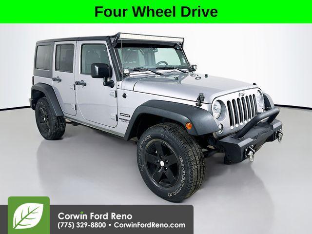 used 2015 Jeep Wrangler Unlimited car, priced at $15,989