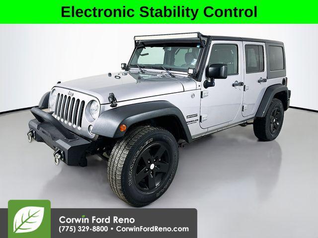 used 2015 Jeep Wrangler Unlimited car, priced at $15,989