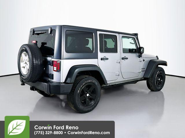 used 2015 Jeep Wrangler Unlimited car, priced at $15,989