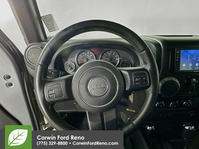 used 2015 Jeep Wrangler Unlimited car, priced at $15,989