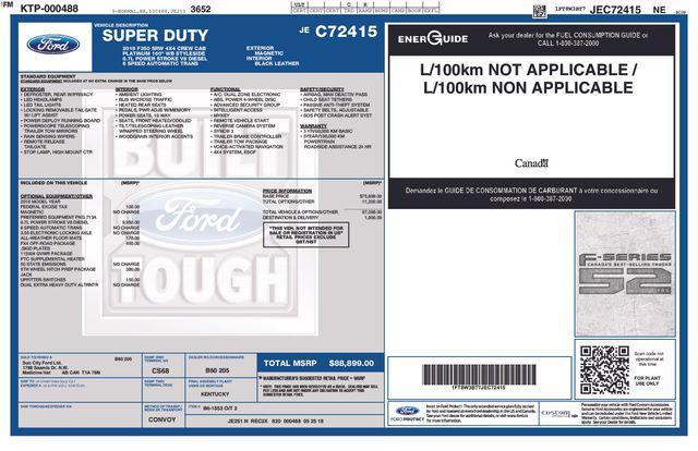 used 2018 Ford F-350 car, priced at $60,989