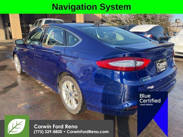 used 2016 Ford Fusion Energi car, priced at $12,189