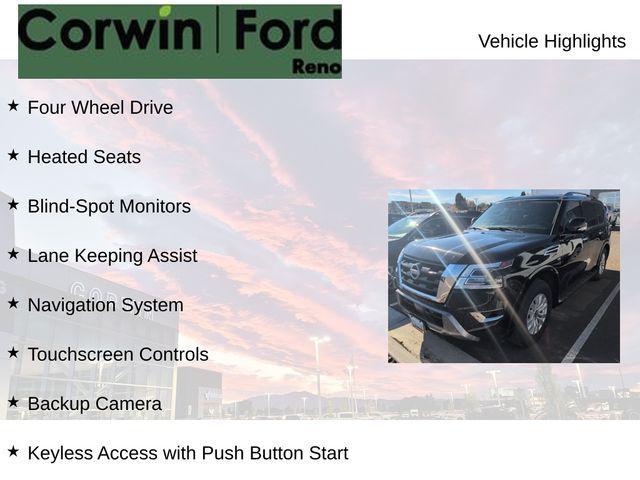 used 2021 Nissan Armada car, priced at $25,989