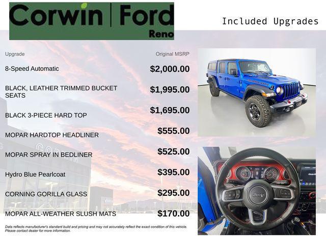 used 2022 Jeep Gladiator car, priced at $35,989
