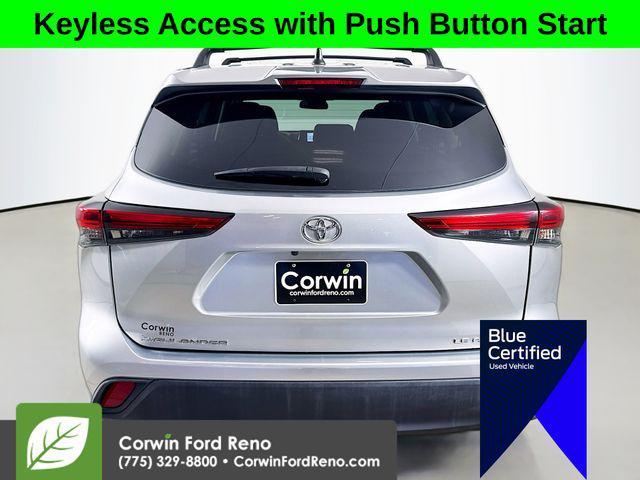 used 2022 Toyota Highlander car, priced at $26,389