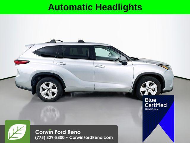 used 2022 Toyota Highlander car, priced at $26,389