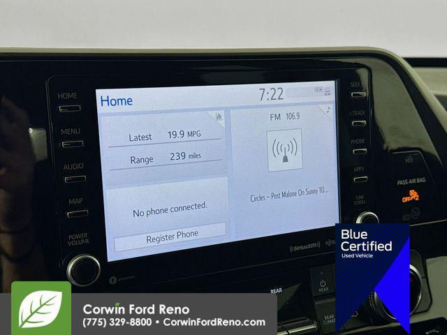 used 2022 Toyota Highlander car, priced at $26,389