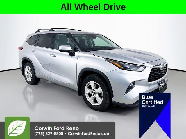 used 2022 Toyota Highlander car, priced at $26,389