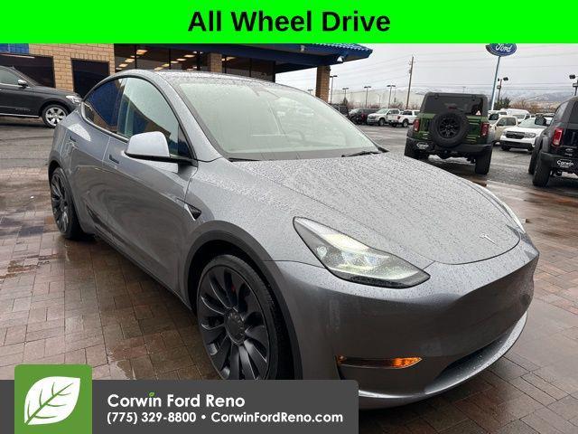 used 2024 Tesla Model Y car, priced at $41,989